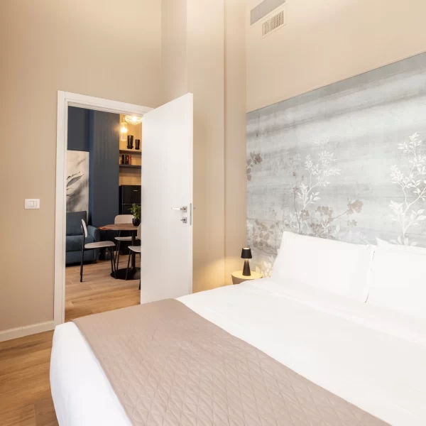 Suite di design italiano nel centro storico di Torino, appartamenti di lusso e quiet luxury. A7 Suite Torino.