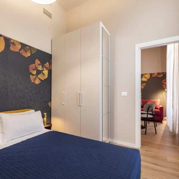 Suite di design italiano nel centro storico di Torino, appartamenti di lusso e quiet luxury. A7 Suite Torino.